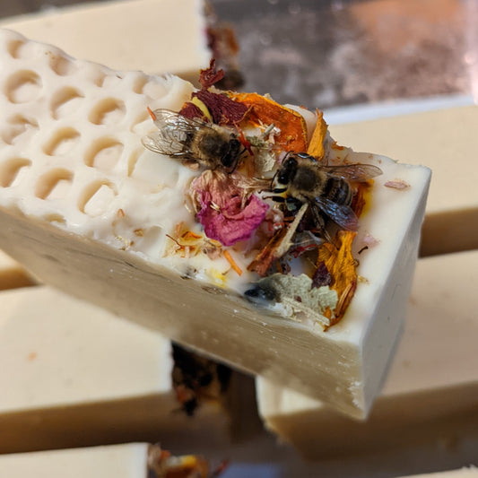 Honey Bee soap made for The Insect Asylum